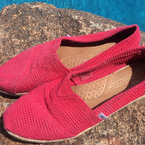Toms Classic Mesh Slip one.   ❤️FINAL PRICE❤️ - Picture 3 of 7